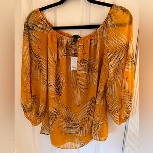 White House Black Market Women’s Blouse